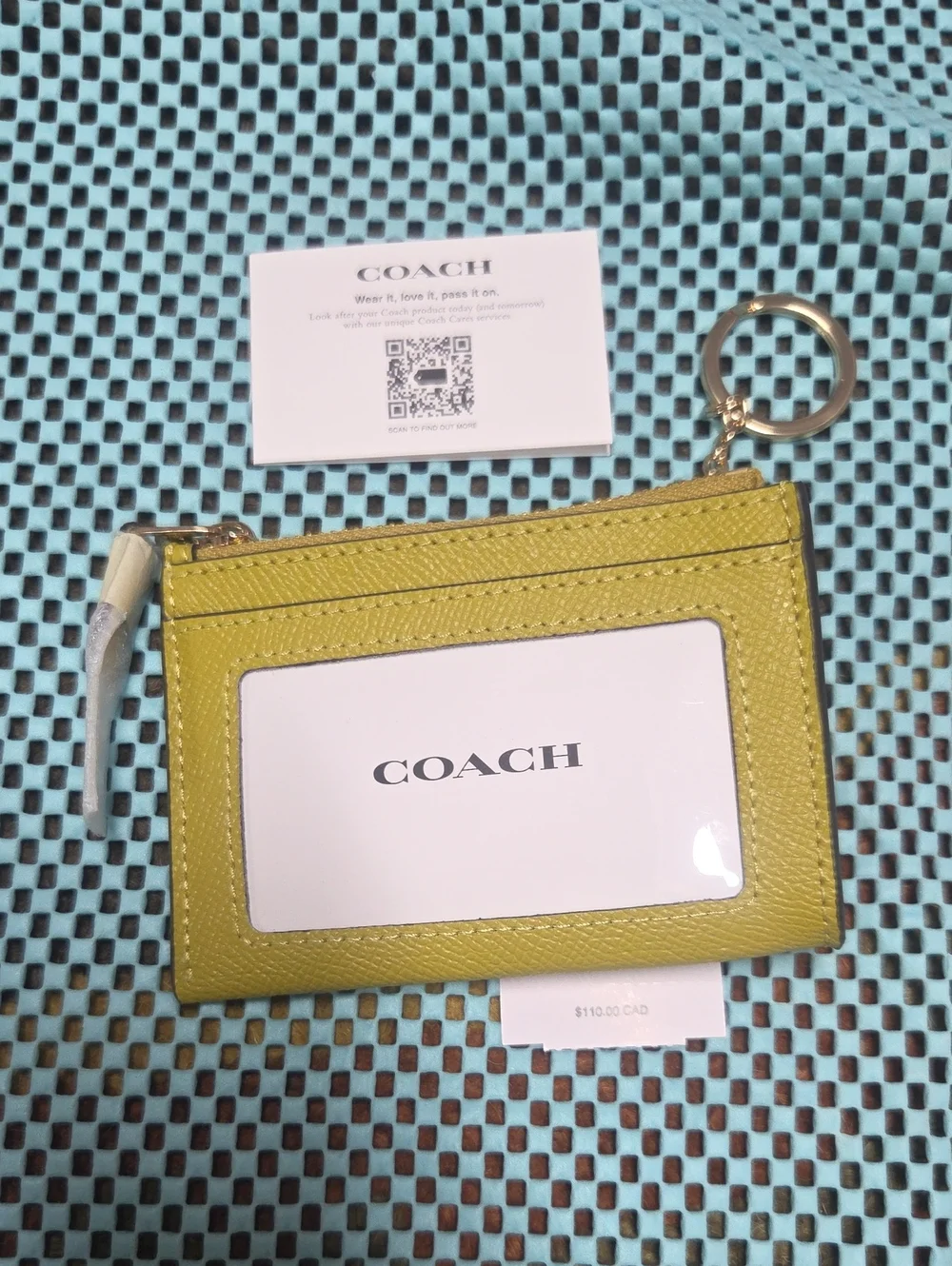 Coach: Id/card Holder Change Bag